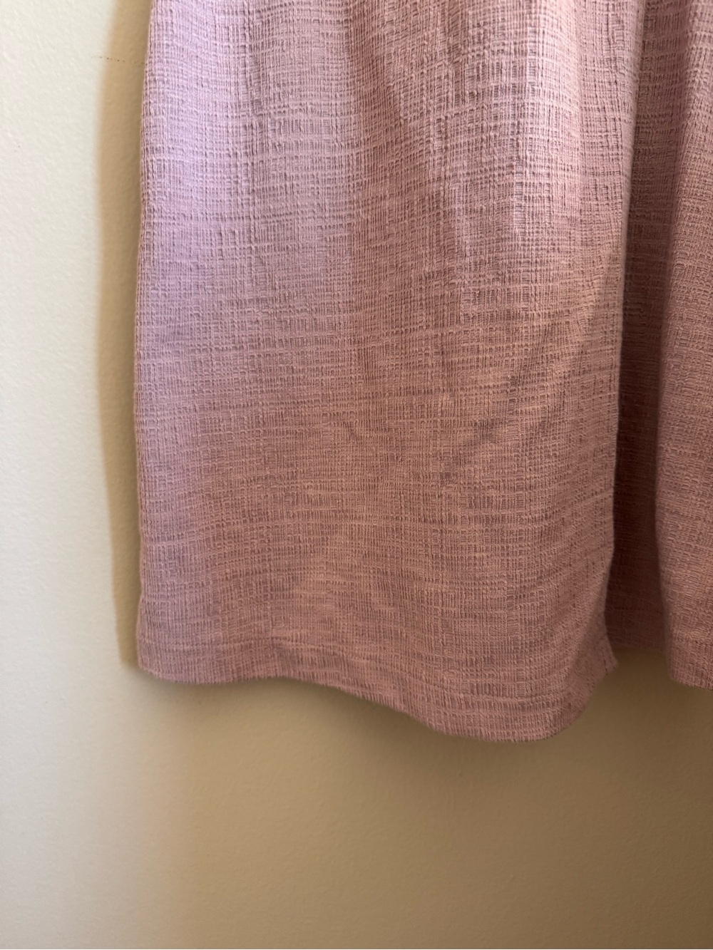Madewell Mauve Textured Wrap Dress Size XXS - Picture 6 of 7